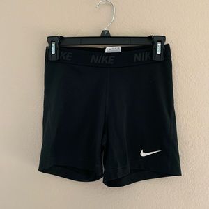 Black Nike Dri-fit compression shorts